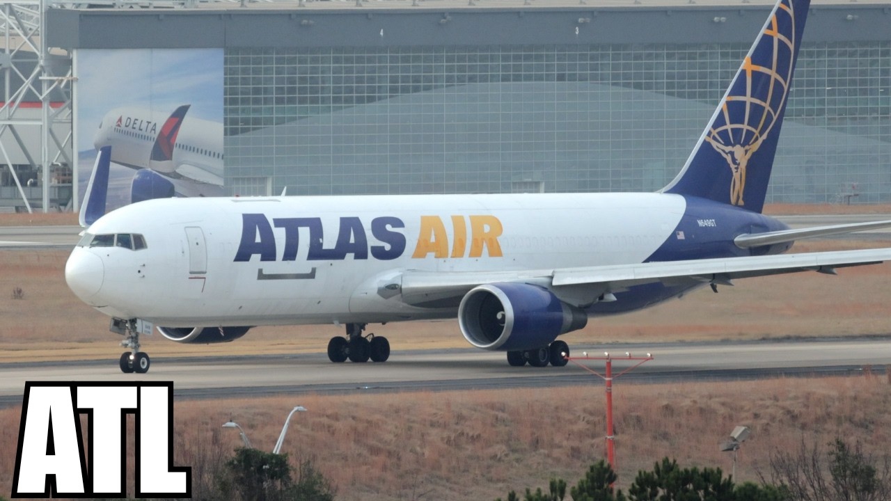 Wave After Wave at the World&rsquo;s Busiest Airport ✈️ Cloudy Morning Departures in 4K