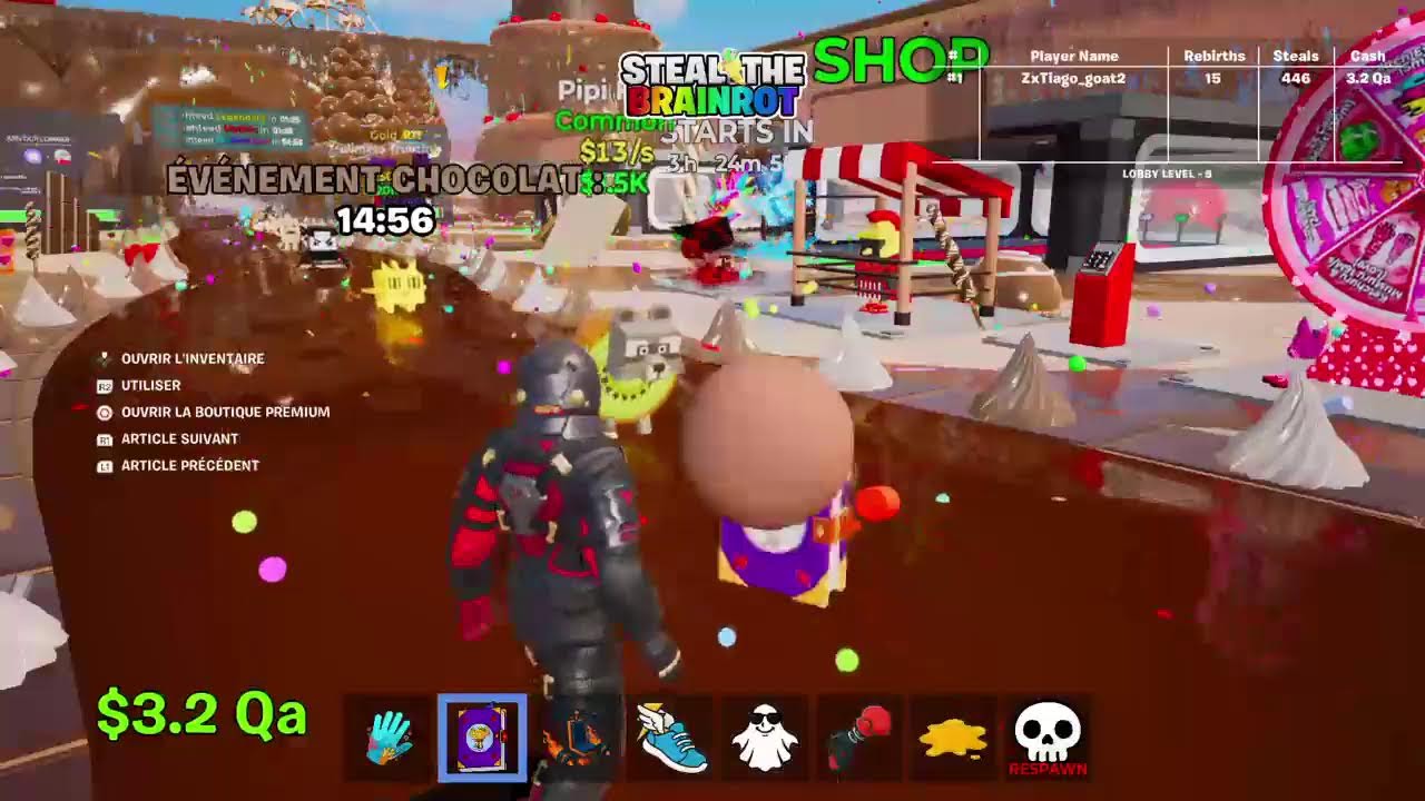 Live Chill (Je recherche un dragon svp) steal the brainrot fortnite