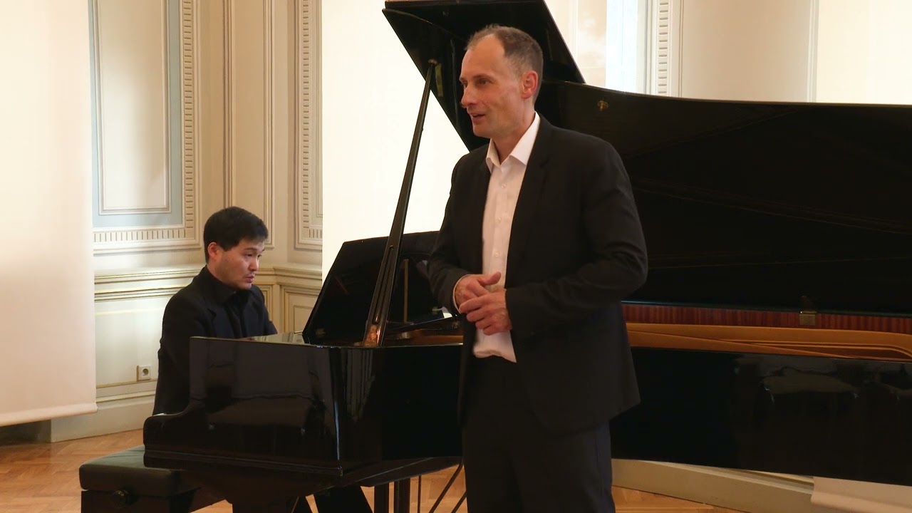 Schubert An den Mond Ronald Hein & Hiroto Saigusa live 4K
