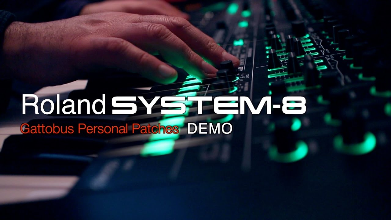 Roland System-8 - Gattobus Personal Patches - DEMO -