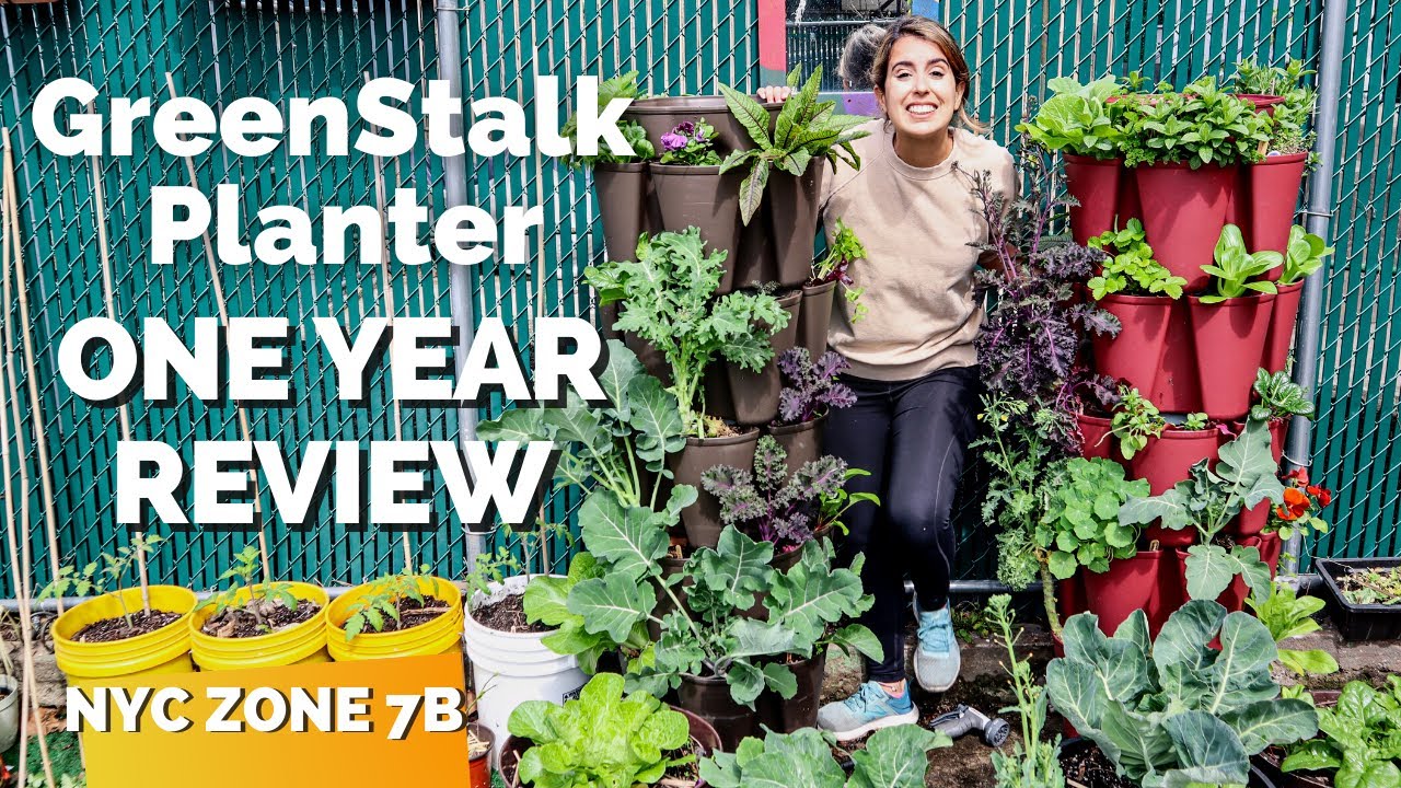 Обзор кашпо GreenStalk Planter ONE YEAR | Вертикальное и компактное озеленение // Контейнерное оз...