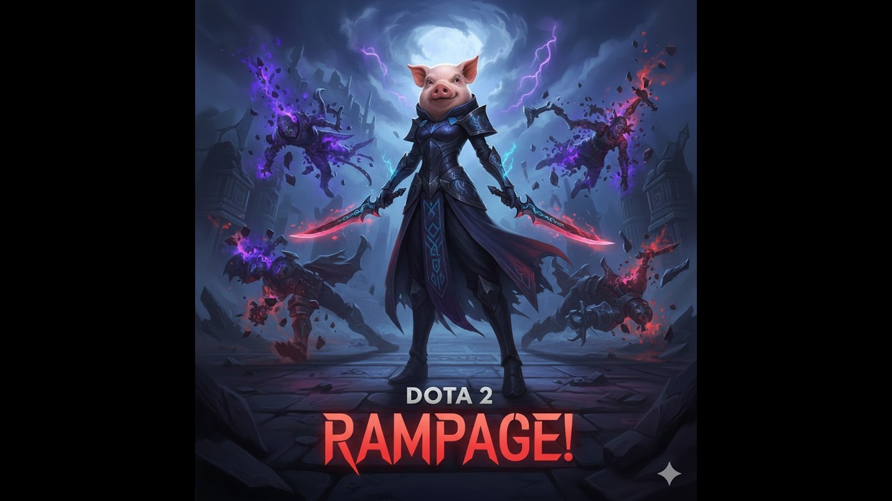 Dota 2 : 5v1 Pig Assassin 