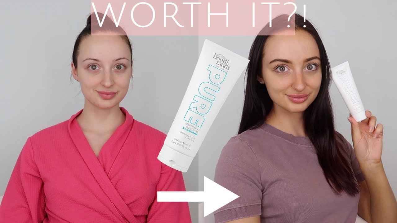 Bondi Sands Pure Self Tanning Sleep Mask Review + Demo!
