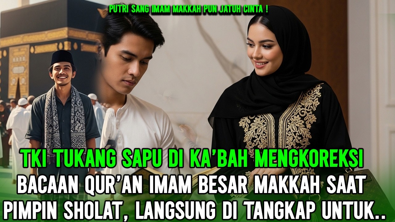 GEGER ❗ TKI Tukang Sapu Jatim Koreksi Bacaan Imam Besar Makkah, Nasibnya Berubah MENGGEMPARKAN !