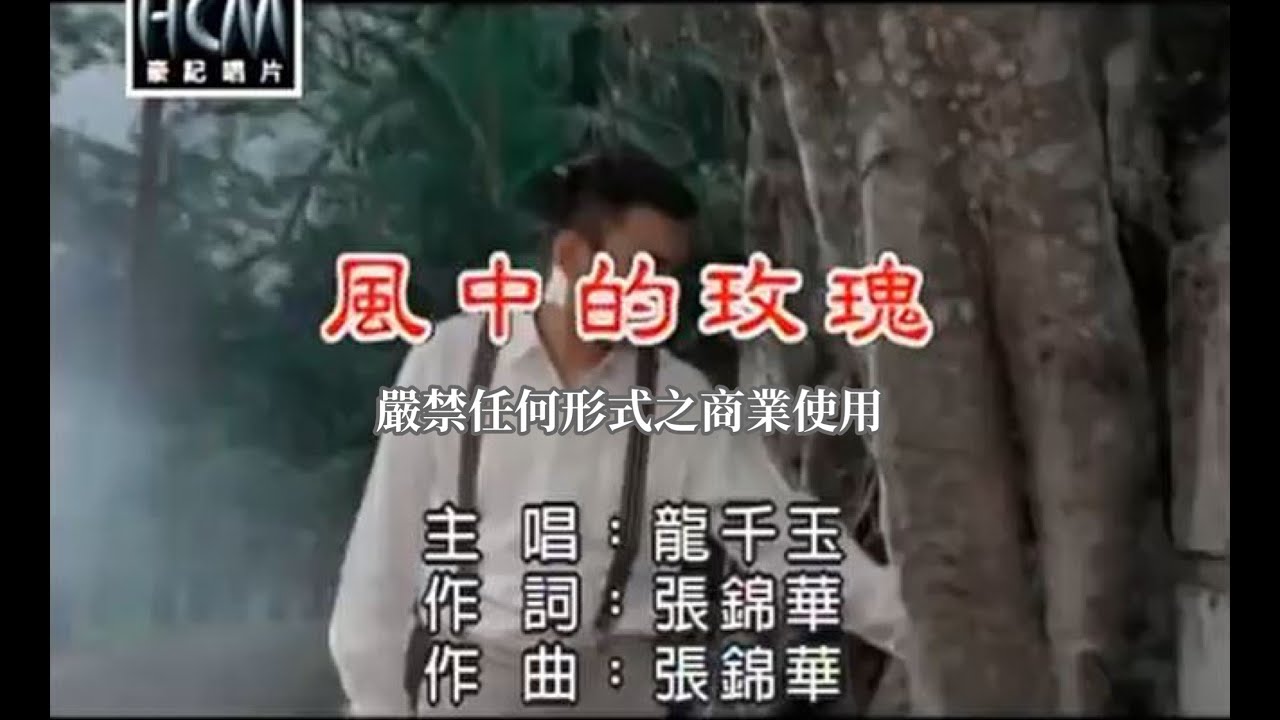 龍千玉-風中的玫瑰(官方KTV版)