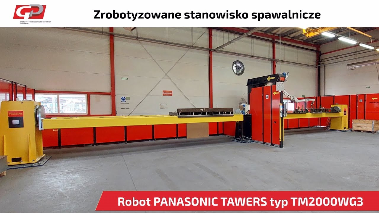 GP Steel Solutions - Zrobotyzowane Stanowisko Spawalnicze