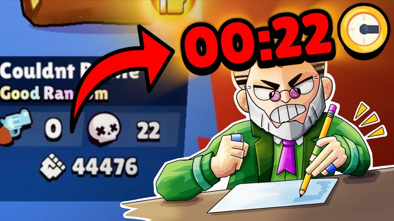 Every Time I Lose, My Art Timer Decreases