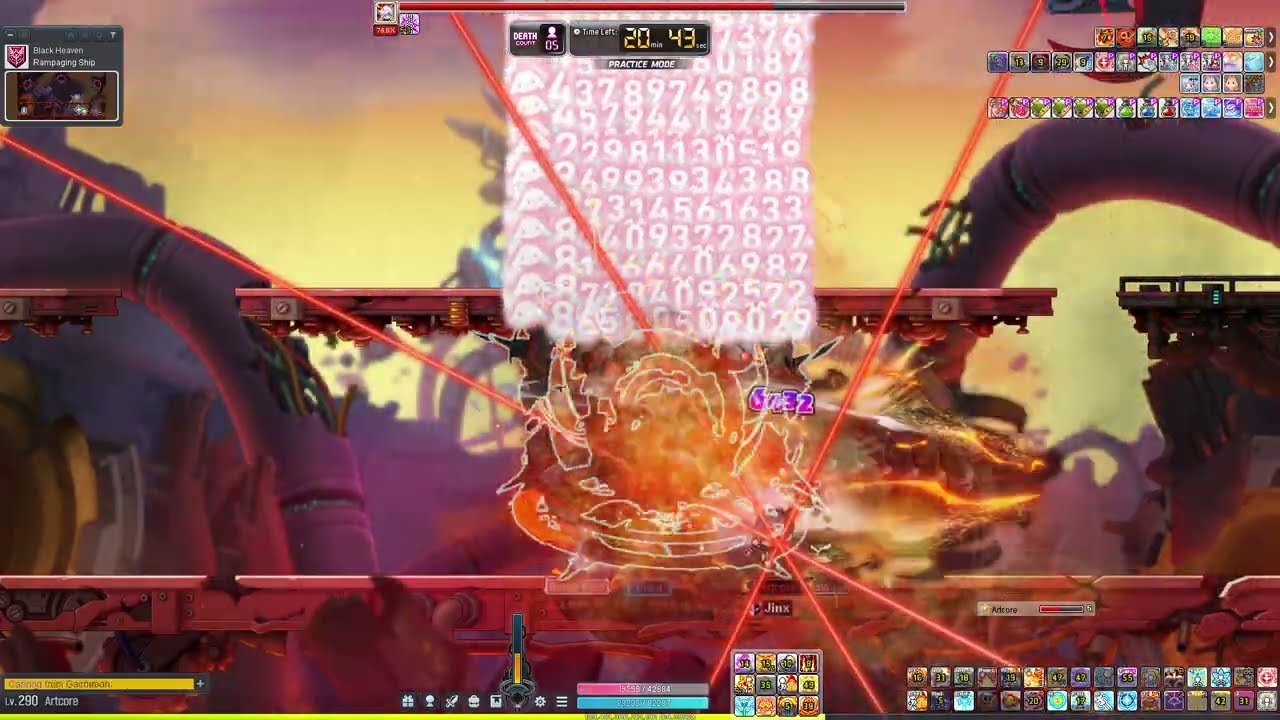 Maplestory Flame Wizard Extreme Lotus (2 min patch)