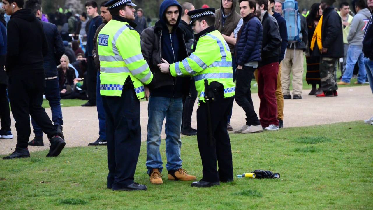 420 Pro Cannabis Rally In Hyde Park London