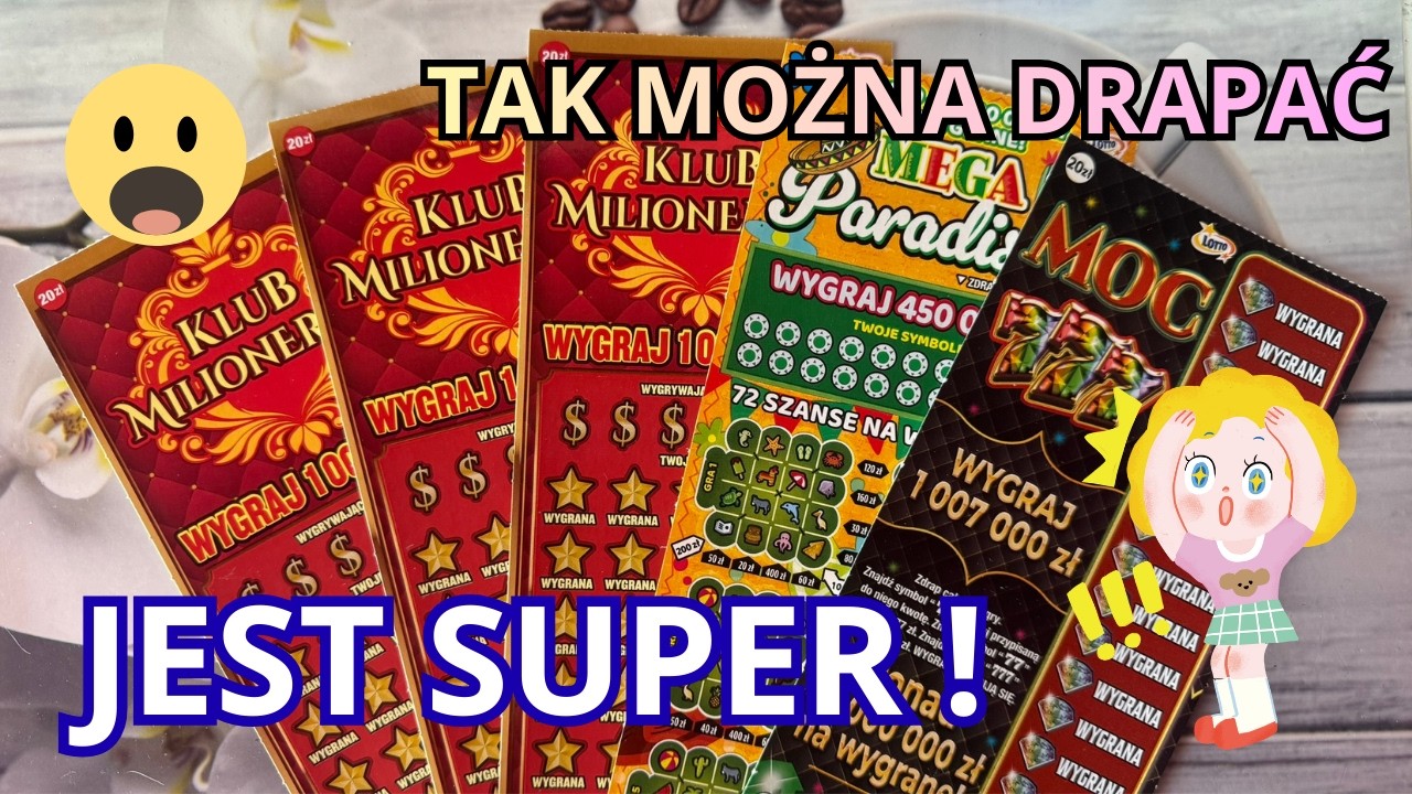 🥳Zdrapki Lotto👉ZDRAPKI ZA 100 ZŁ🤩NIEOFICJALNE MISTRZOSTWA KANAŁÓW😍SUPER WYNIK🥳KLUB MILIONERÓW🥳