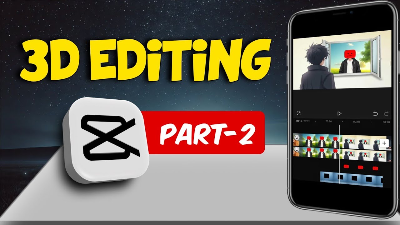 3D Video Editing In Capcut || Capcut 3D Video Editing Tutorial ✅