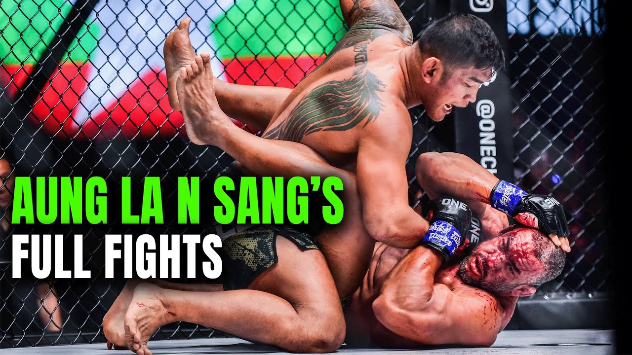 Every Aung La N Sang Win in ONE 🇲🇲 | Full Fights
