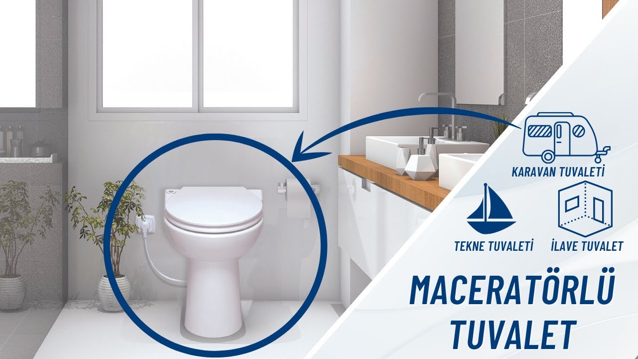 Maceratörlü Tuvalet ✅🚽⛵🚐