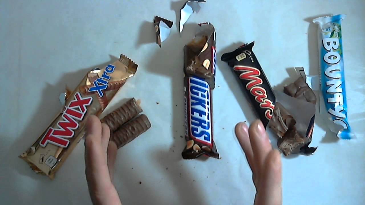 Mars vs Bounty vs Snickers vs Twix | Bite Me