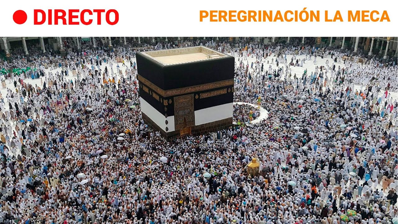 LA MECA: MILLONES de MUSULMANES inician la PEREGRINACIÓN | RTVE Noticias