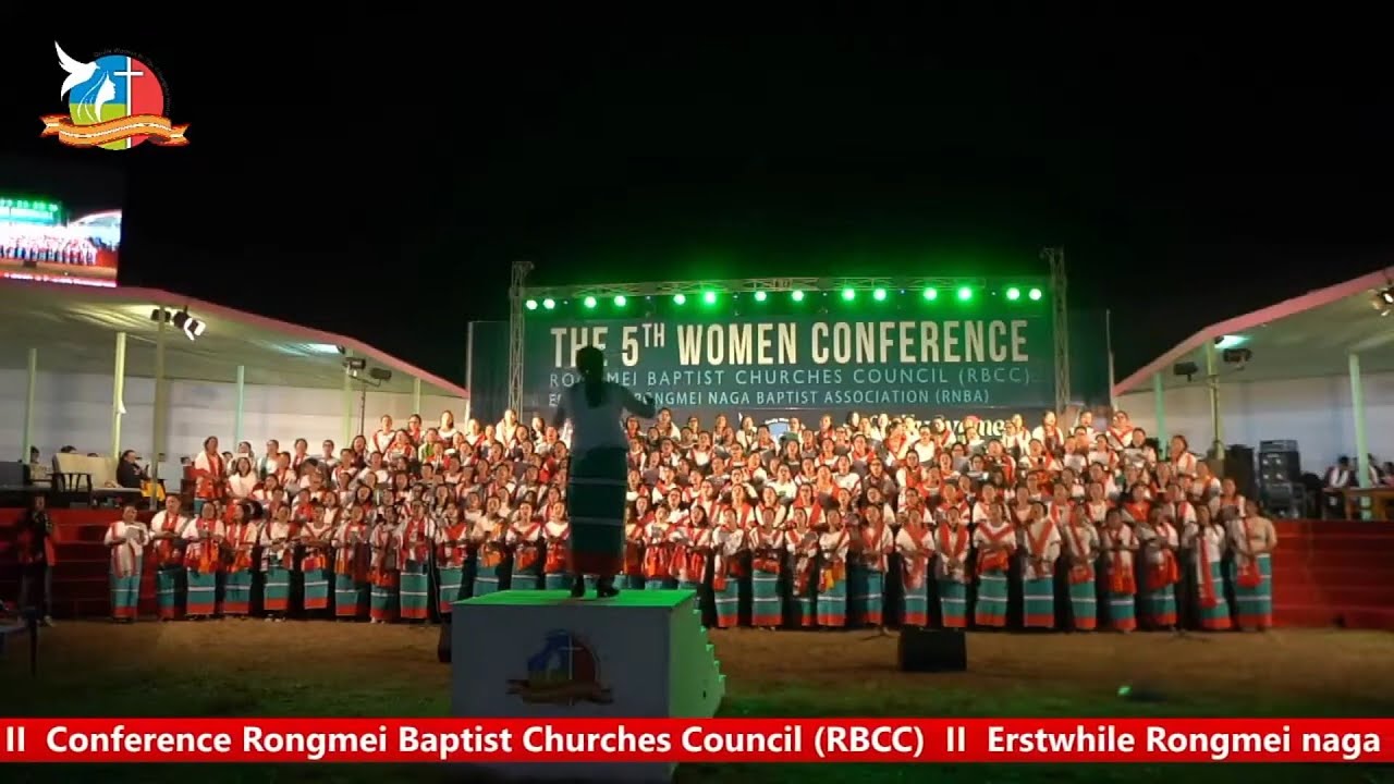 Longmai Zone song Presentation at The 5th Women Conference, Rongmei Baptist Churches Council, 2023