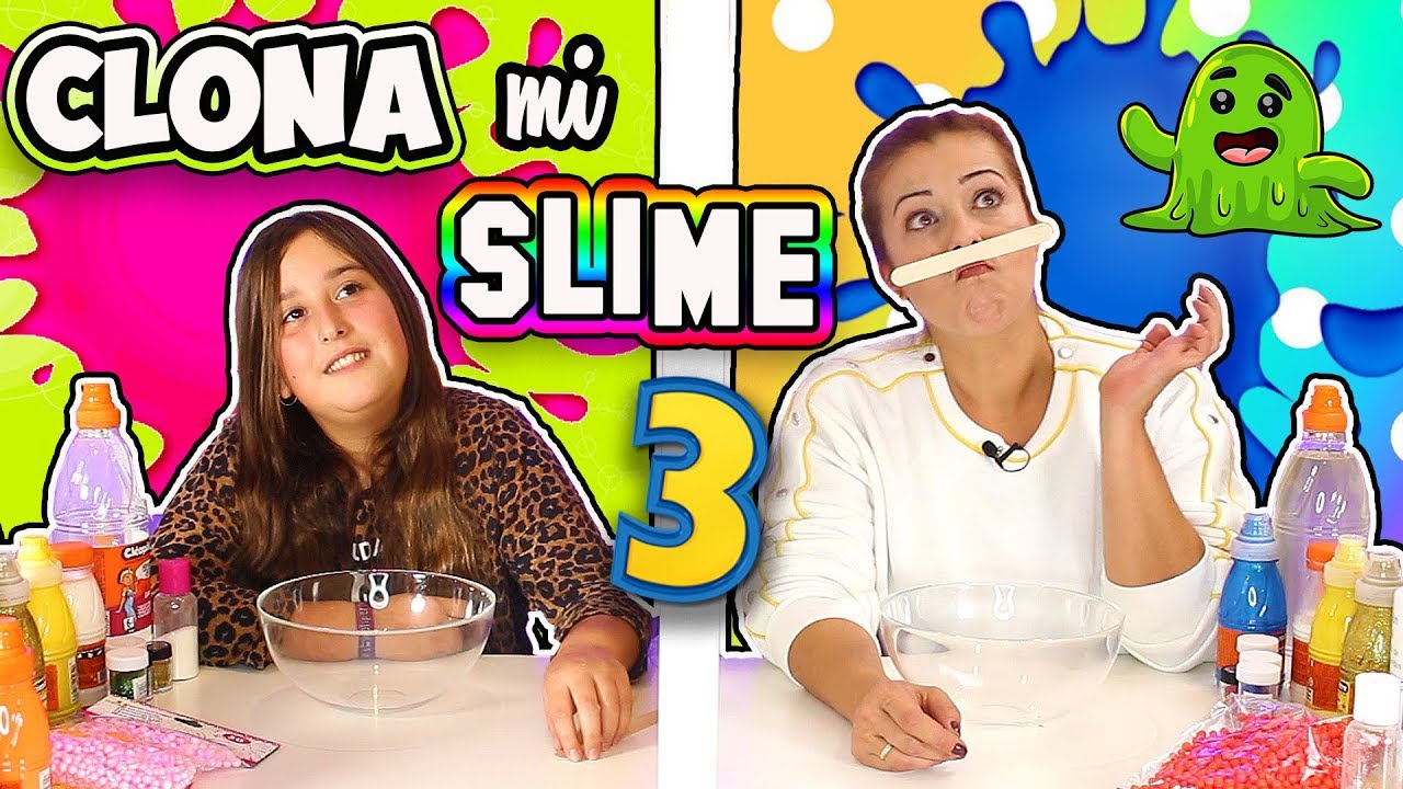 CLONA mi SLIME Challenge ! Juegos de Slime Imitando | Slime Battle ! #saveyourinternet