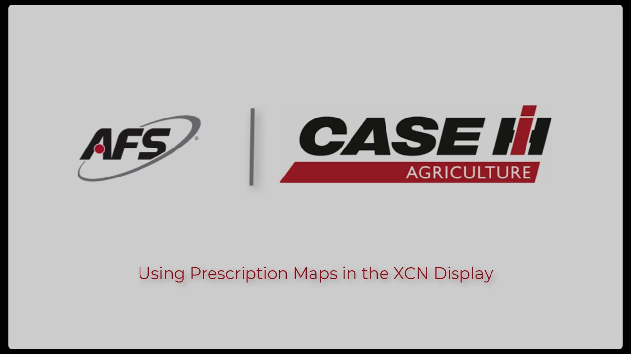 Using Prescription Maps in the XCN Display