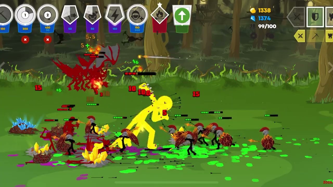 This Game Is Harder Than It Looks #stickwarsaga#stickwar#mobilegame#strategygame#gameplay#gaming