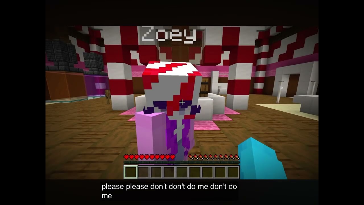 Kidnapped by possessed candy Zoey + defeating the demon and saving Zoey 
