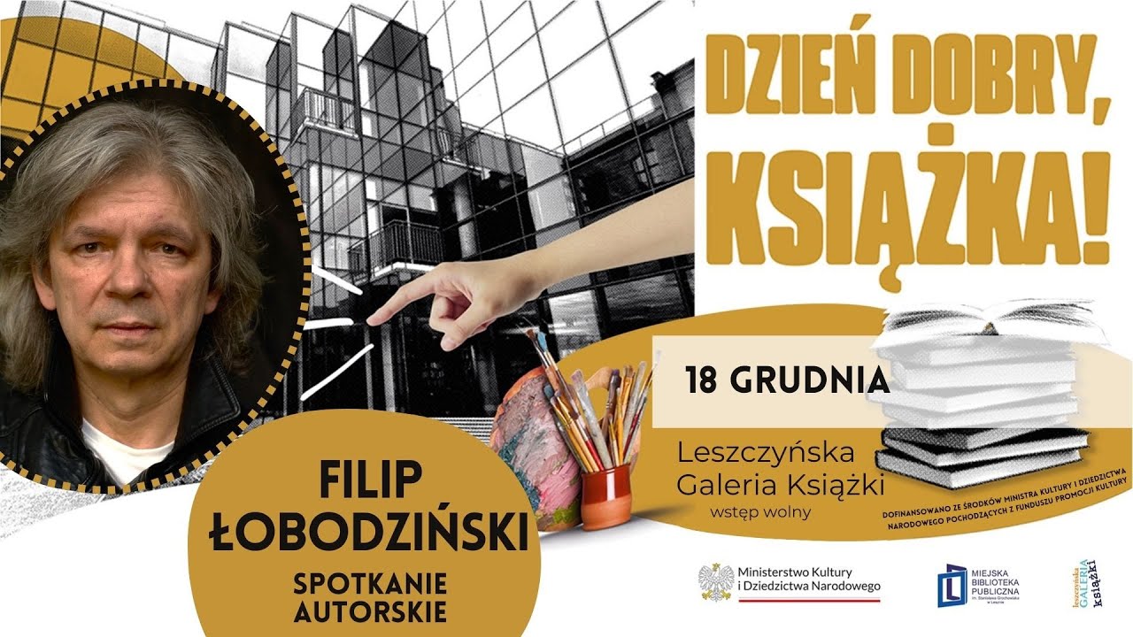 Przekładając życie - spotkanie z Filipem Łobodzińskim | Dzień dobry, Książka! (PL/PJM)