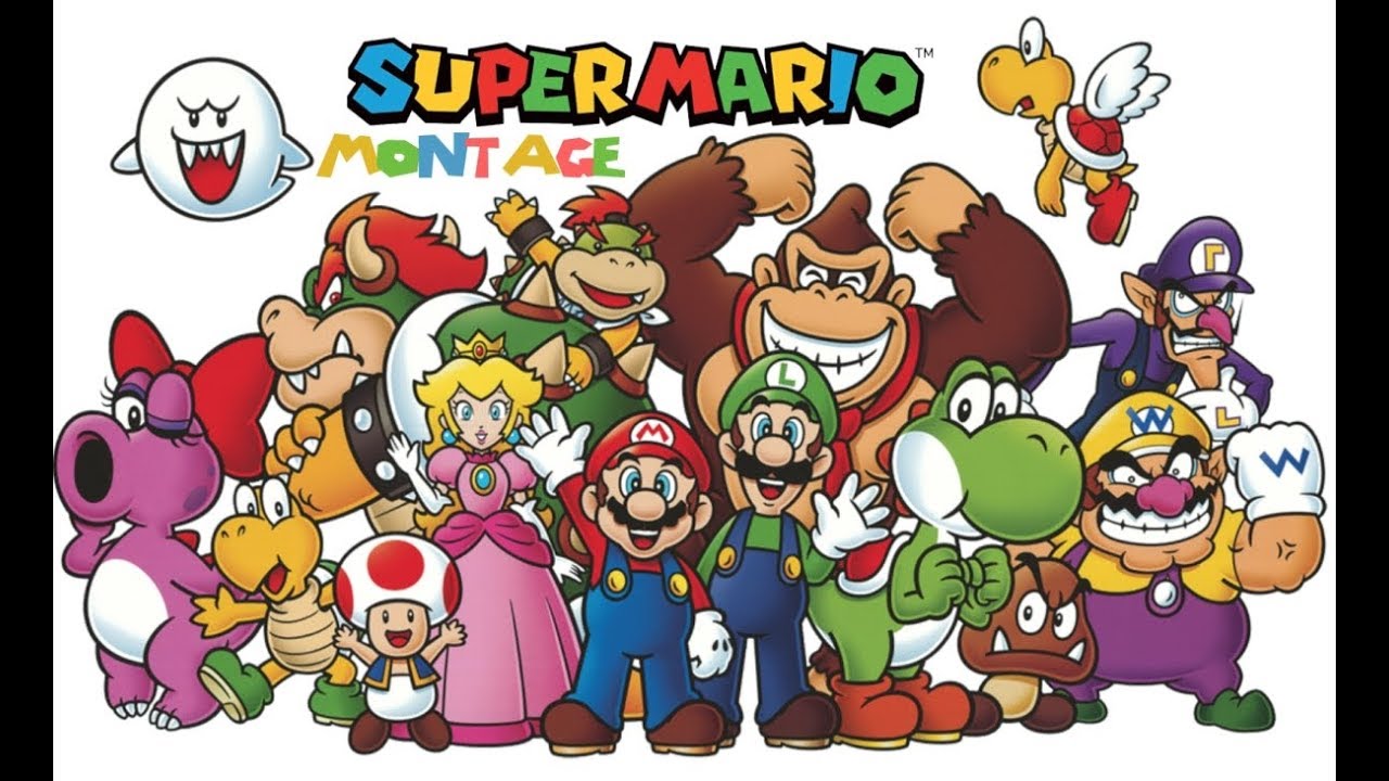 Mario Character Montage 4 (2018)