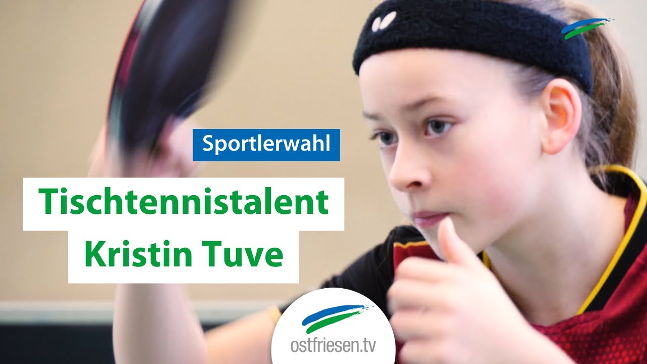 Kristin Tuve spielt Tischtennis für Frisia Loga | Sportlerwahl 2023