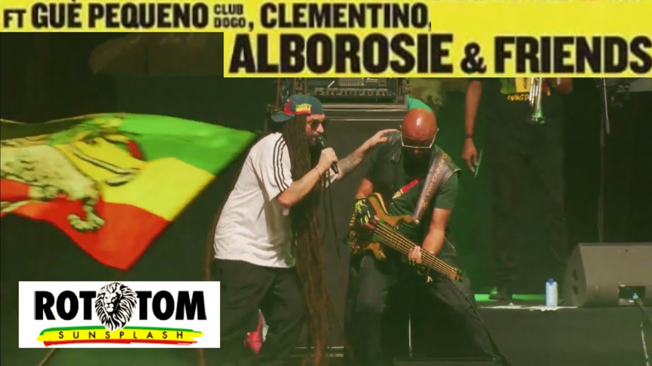 ALBOROSIE & friends ft CLEMENTINO GUÉ PEQUENO Club Dogo MANUDIGITAL LIVE ROTOTOM Spain reggae 2024
