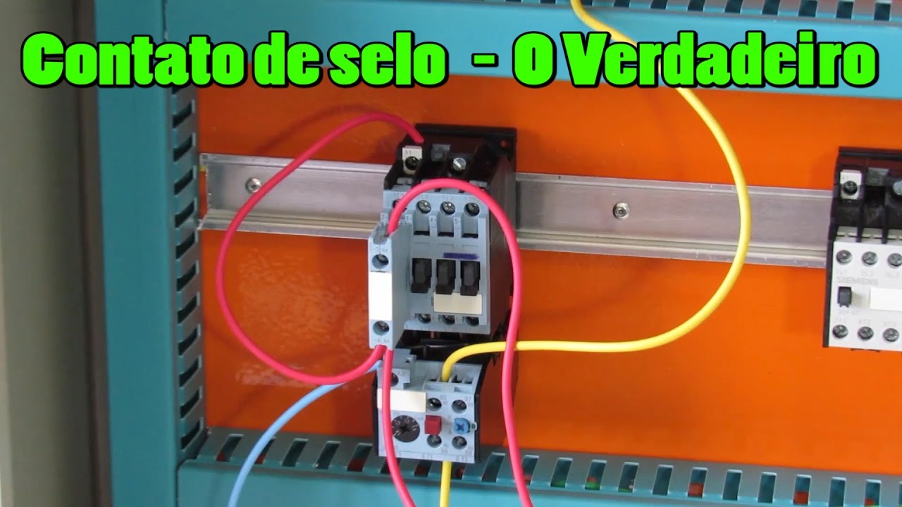 CONTATO de SELO para COMANDOS elétricos