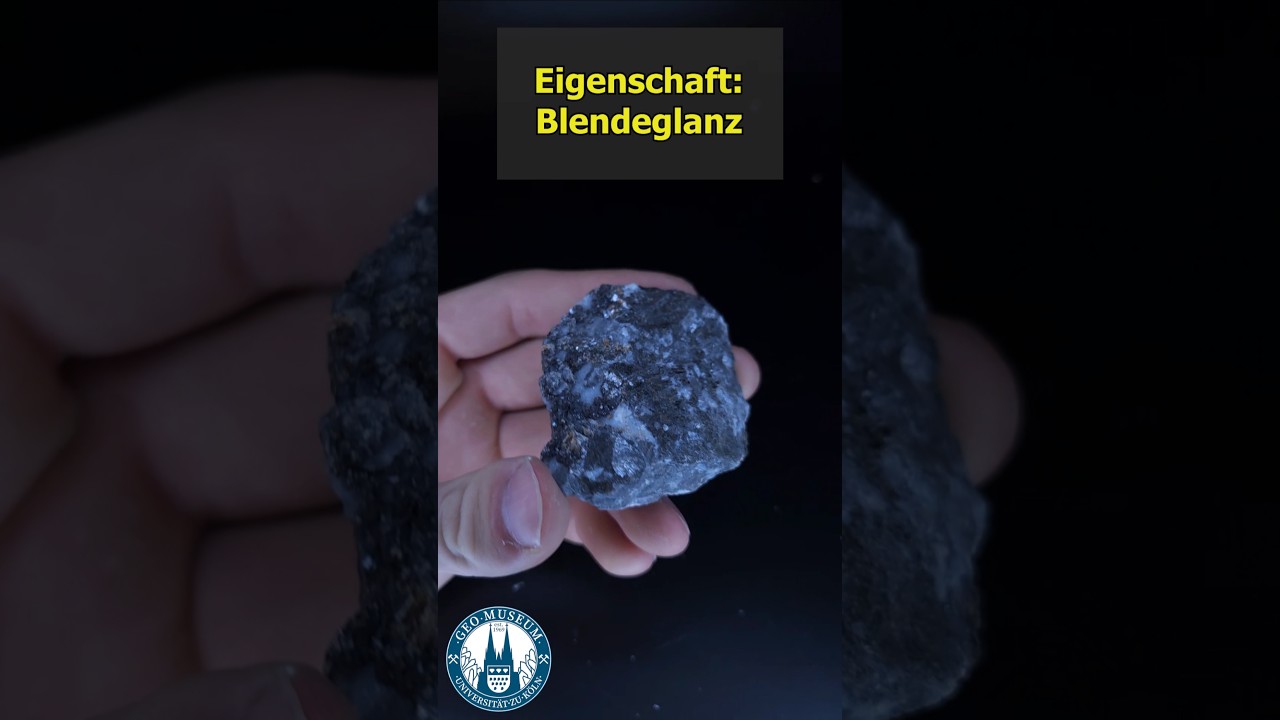 Wie erkennt man Zinkblende? #chemie #geologie #Zinkblende