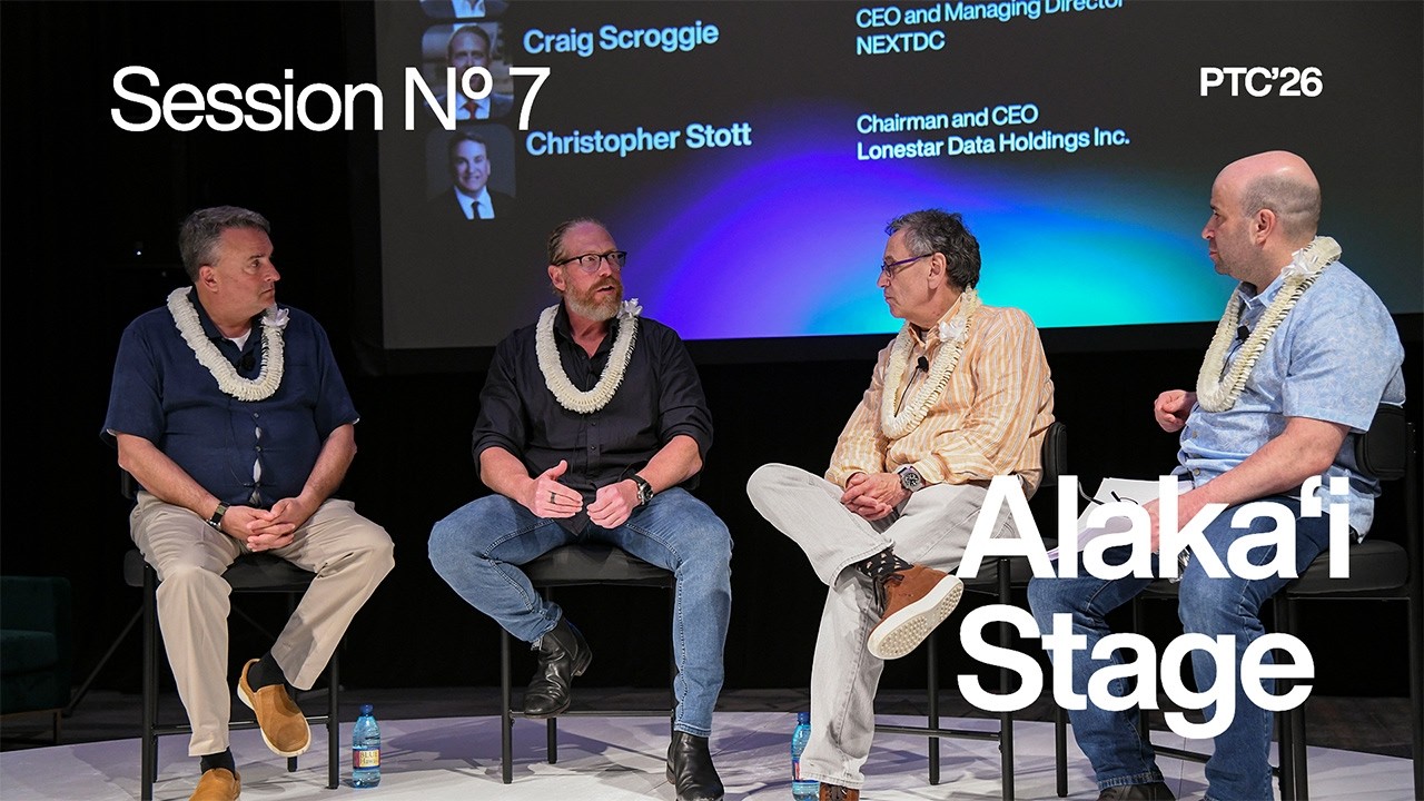 PTC'26 Alaka'i Stage: As the World Turns: Data Center Edition