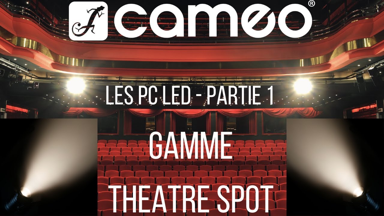 Les PC LED chez Cameo : la belle lumière enfin abordable (partie 1) !