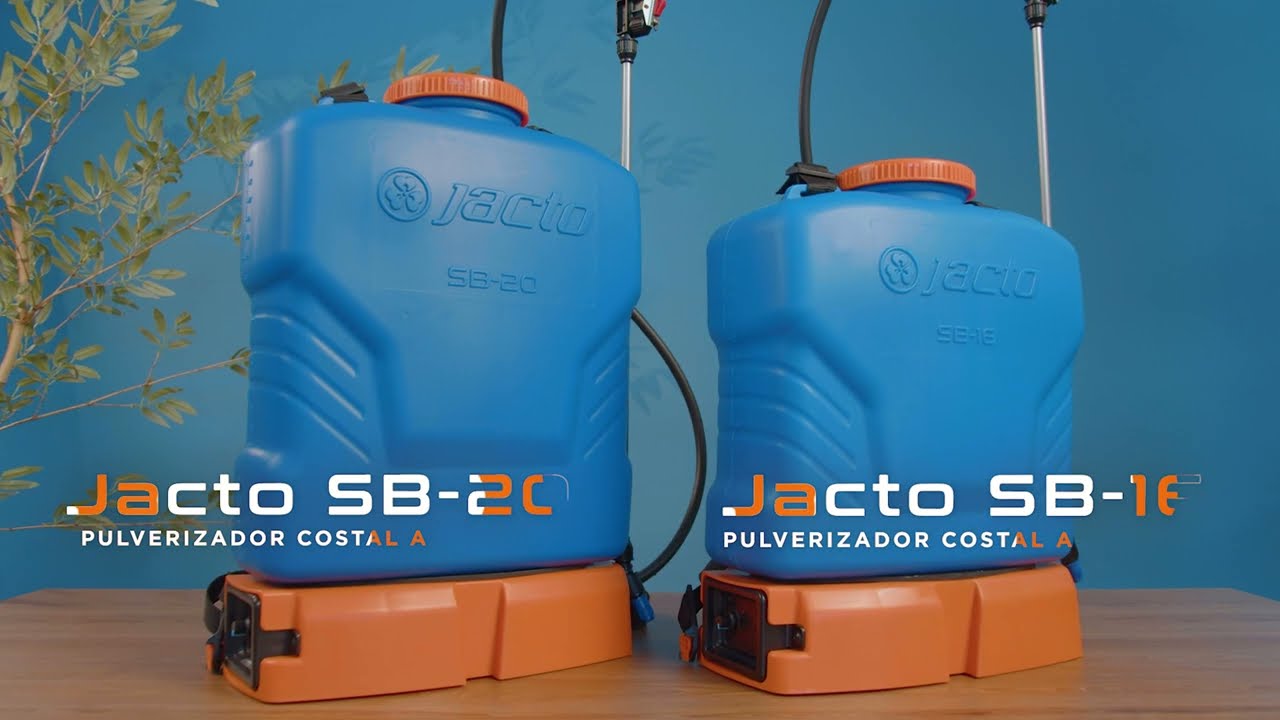 Jacto SB - Pulverizador Costal a Bateria