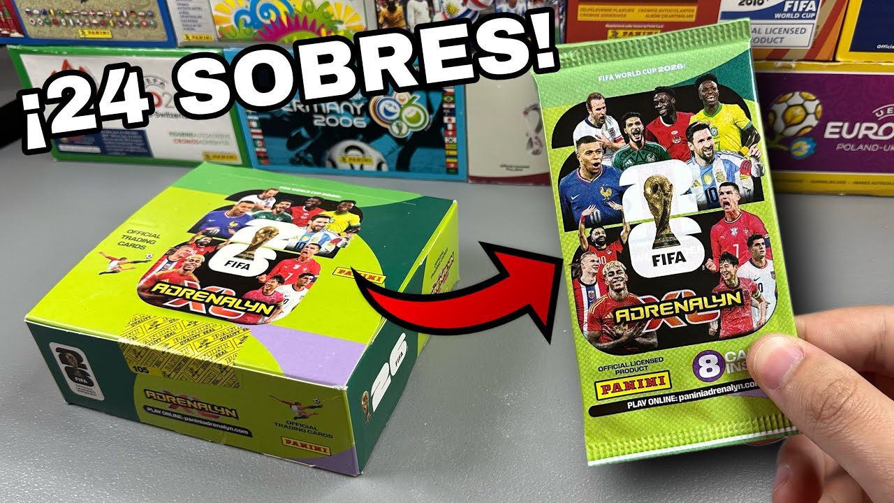 ¡ABRIMOS UNA CAJA COMPLETA DEL MUNDIAL 2026! 