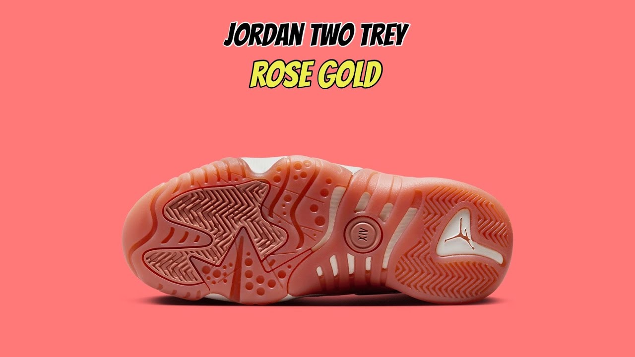 Jordan Two Trey Rose Gold