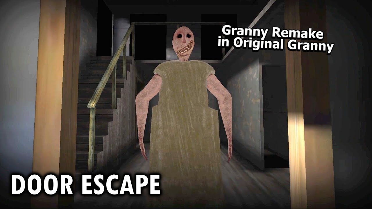 Granny Remake in Original Granny - Door Escape | Granny Remake Mod