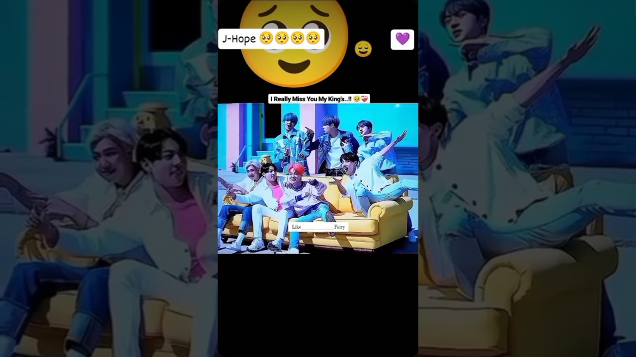 💜J-hope recreating that moment🌟 