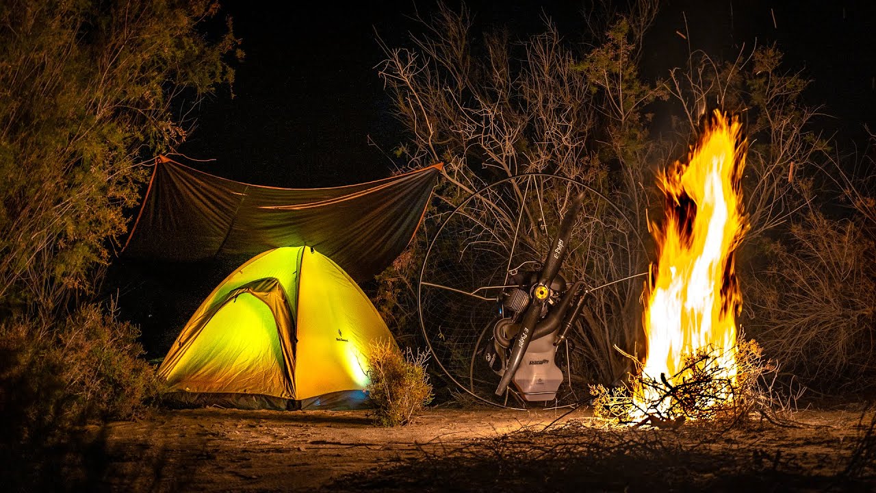 Salton Sea Fly Camping