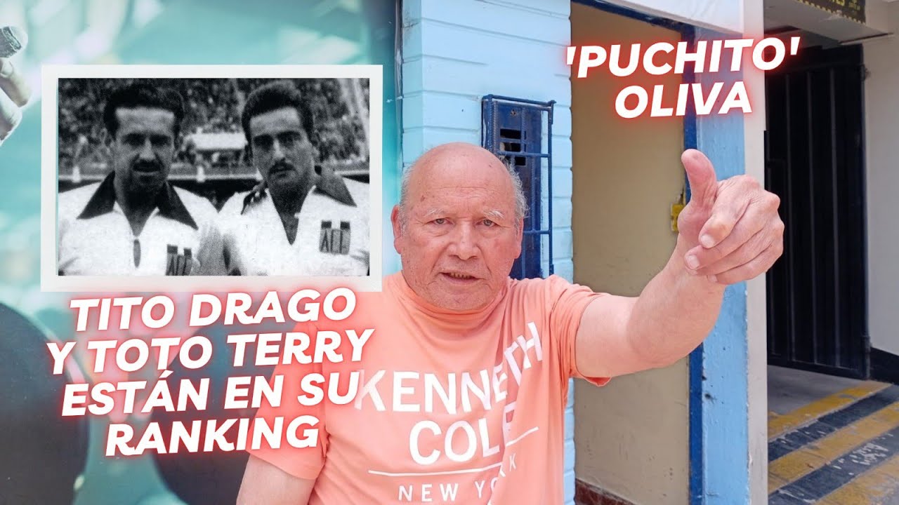 Los cinco mejores jugadores que vio Carlos 'Puchito' Oliva. Ex futbolista