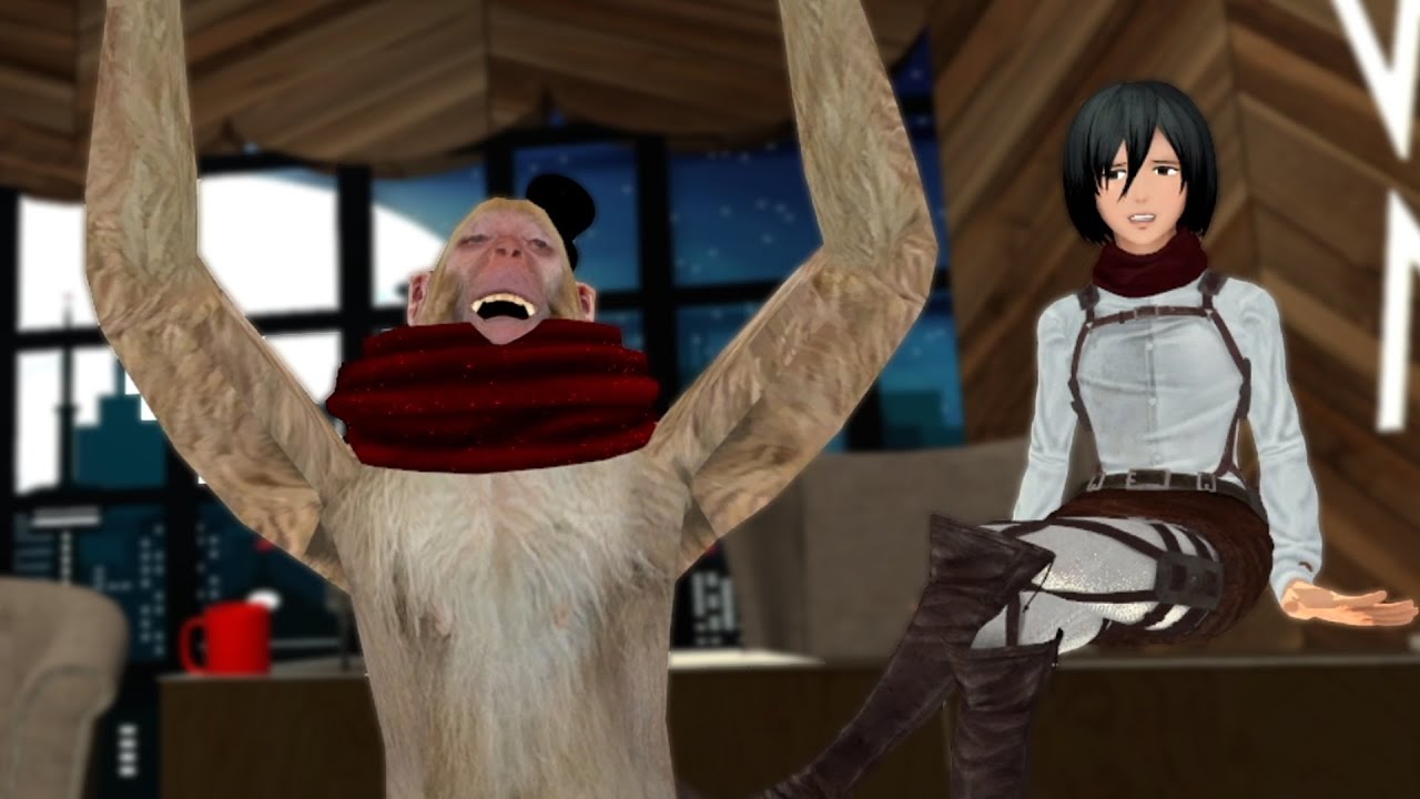 MAMACO SHOW COM MIKASA (AOT VR) #04