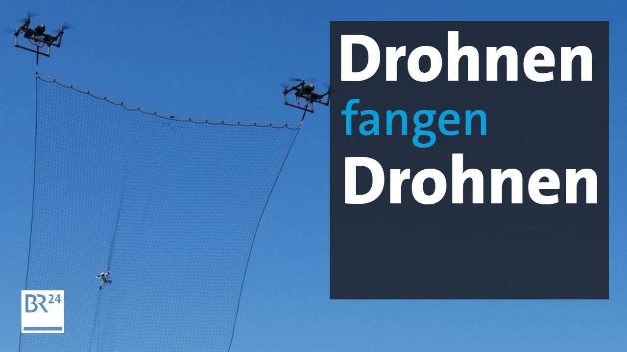 Abfangjäger für gefährliche Drohnen entwickelt | Abendschau | BR24