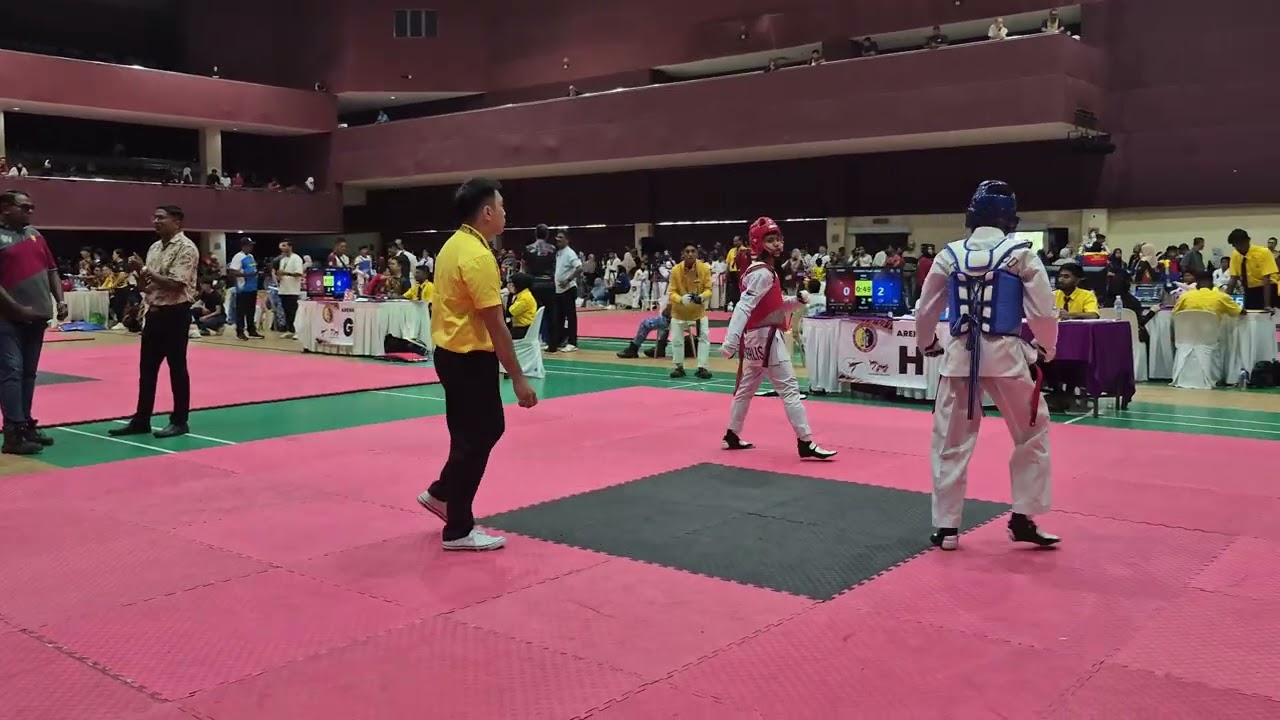 Mikhail Rayyan 20Th SPU Invitational Taekwondo Championship 8 Feb 2026 💙  Perlawanan Pertama