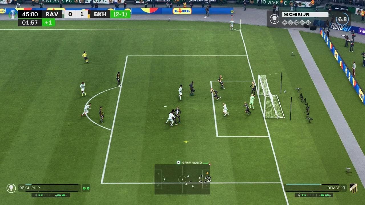 FC 26 #22 modo jogador 2 volta Europa conferência League
