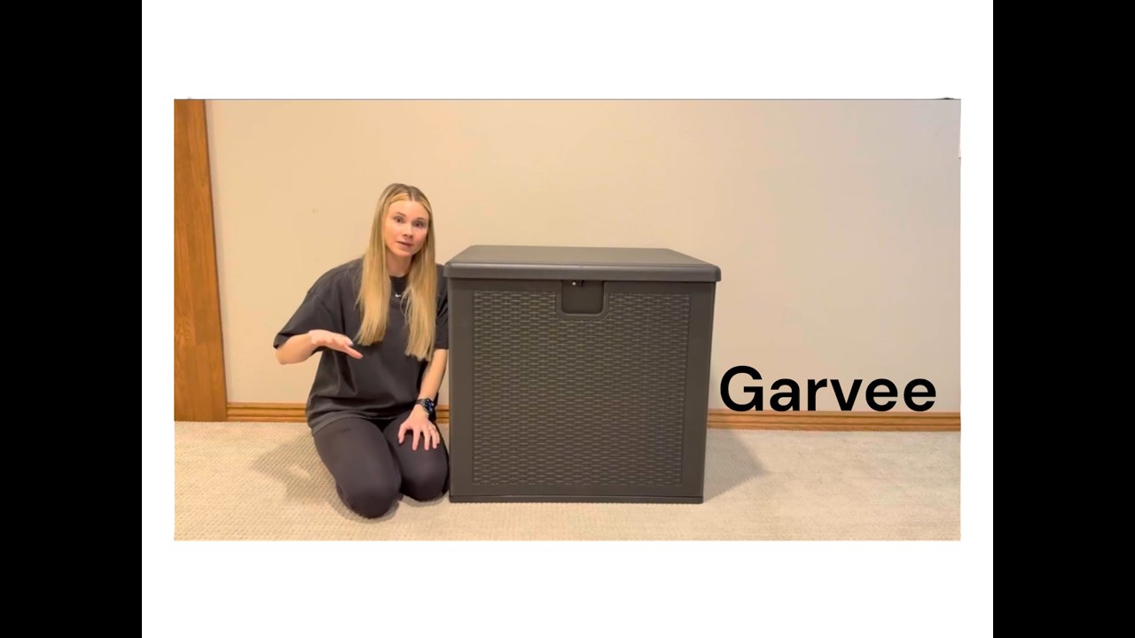 Storage Capacity Check - Garvee 80 gal Outdoor Storage Box
