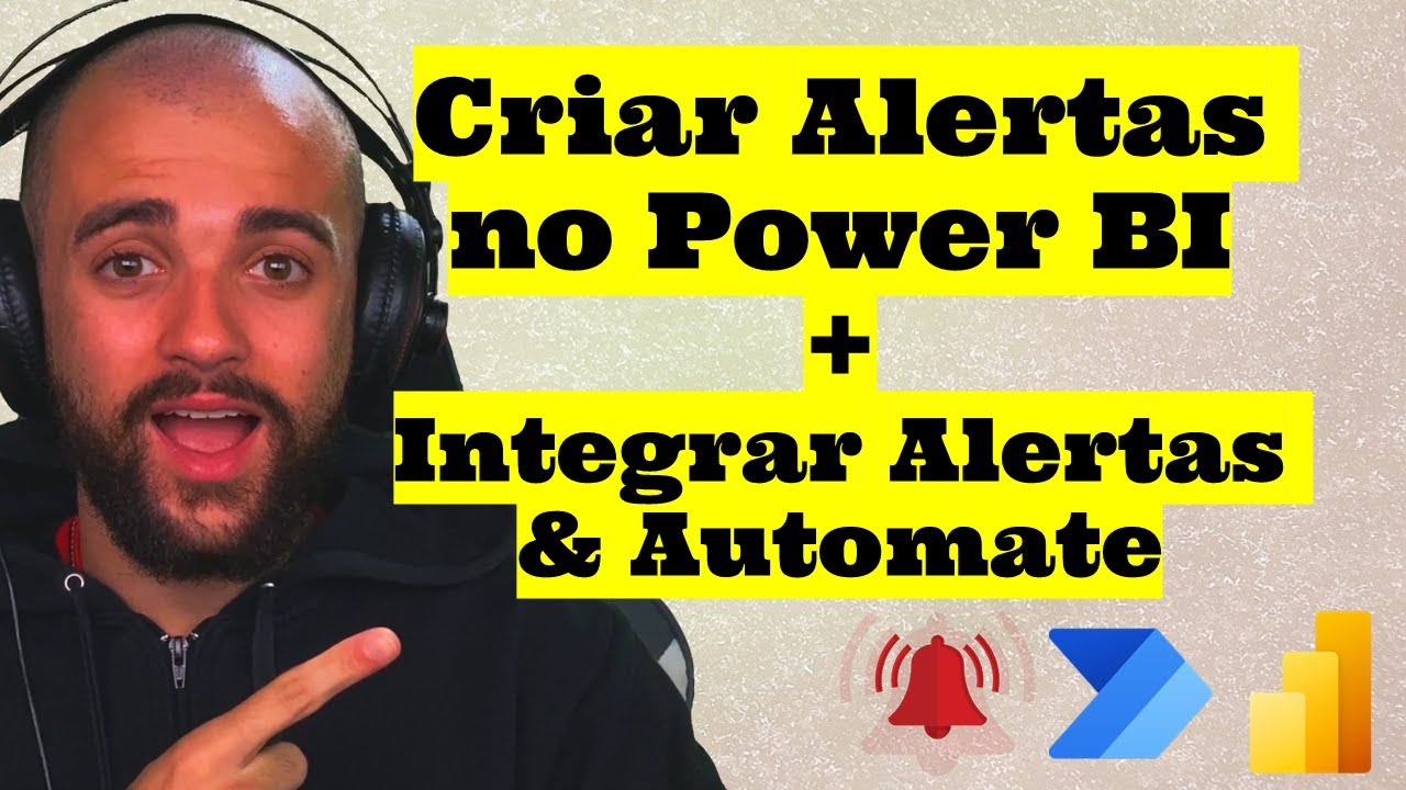 Como criar alertas no power bi e disparar fluxos no power automate após alerta do power bi