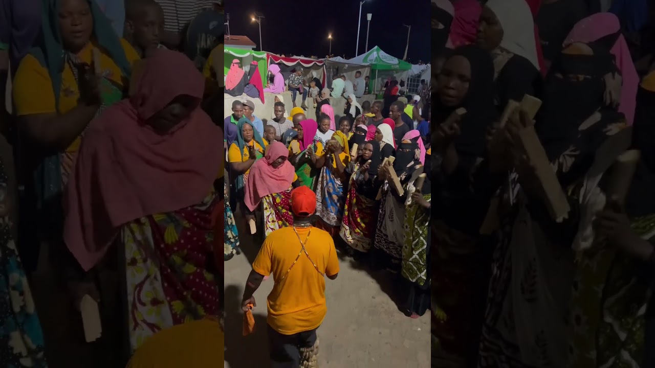 Lamu Islands Amu County Traditional Swahili Cultural Heritage Festival Travel Documentary Song Dance