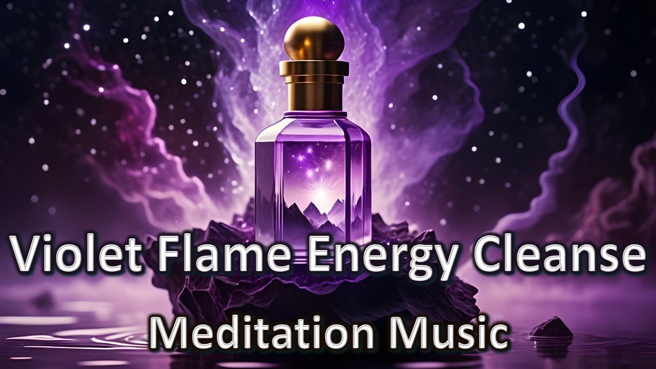 Violet Flame Karmic Cleansing | Release Karma & Negative Energy (Meditation Music)
