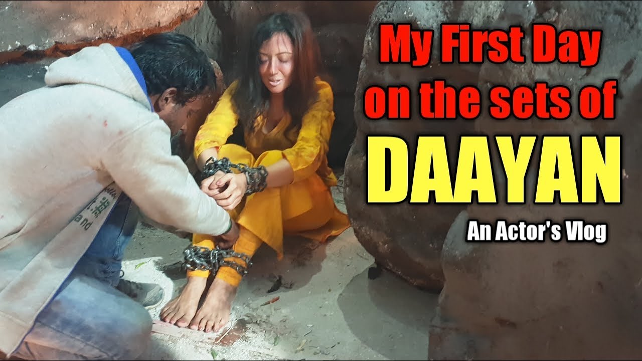 Shooting for my new show DAAYAN | First Day on Sets | An Actor's Vlog