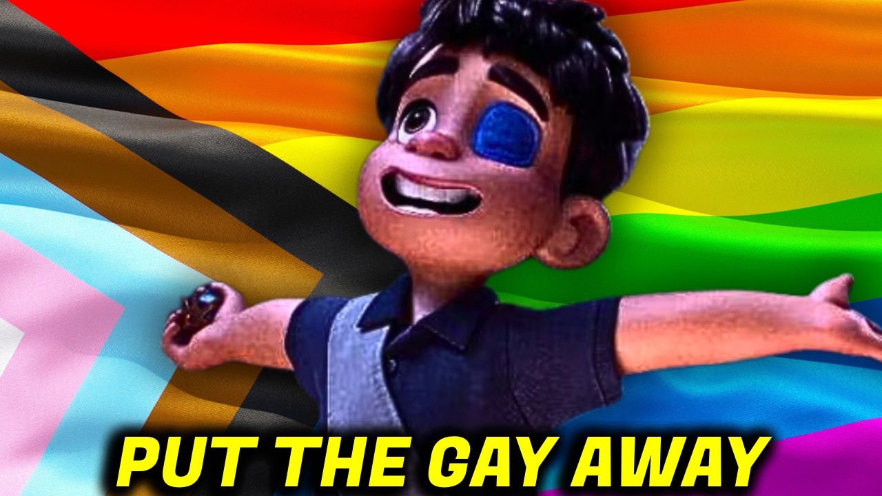 PIXAR puts the gay away! 