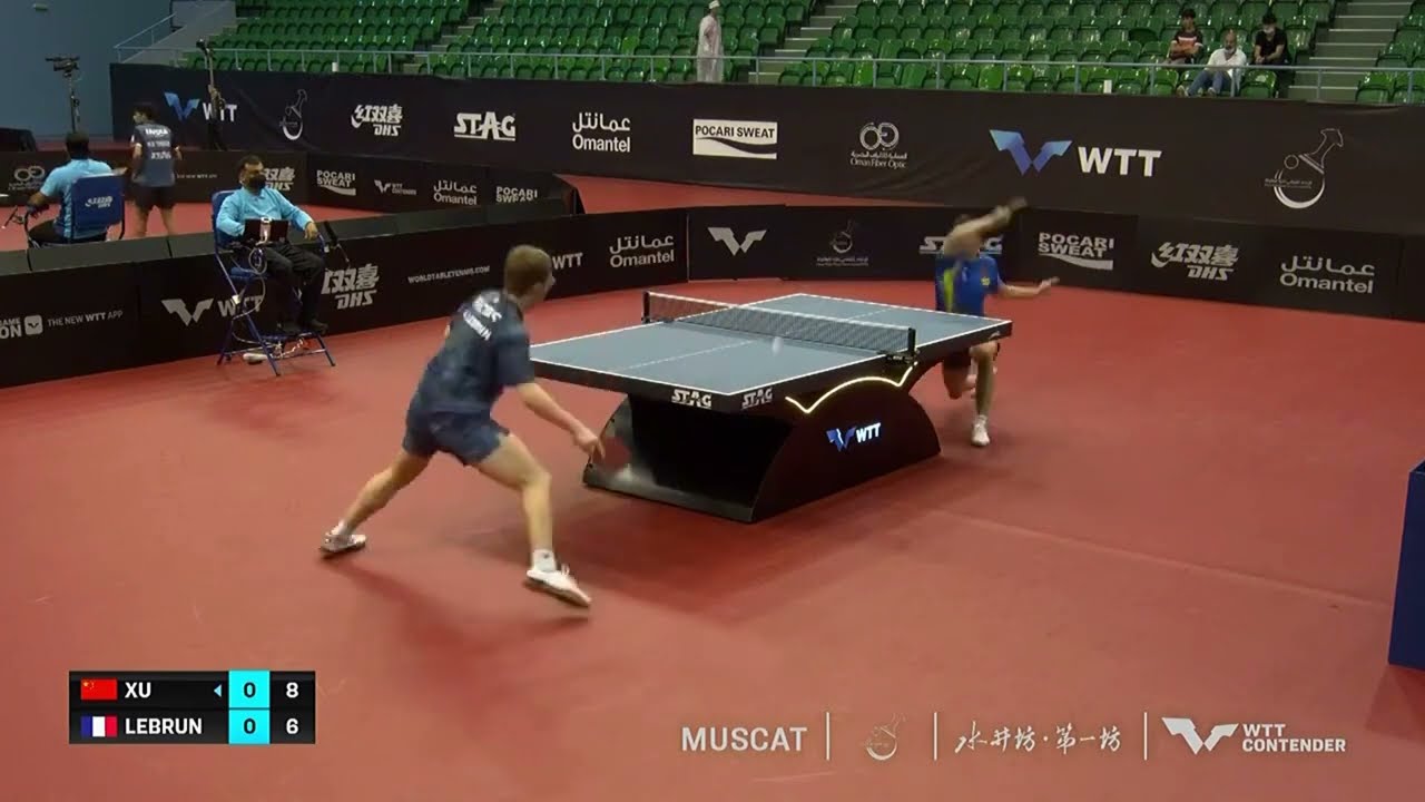 2022 WTT Contender Muscat ━ Alexis Lebrun vs Xu Yingbin